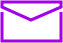 Purple mail icon 