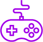 Purple support icon